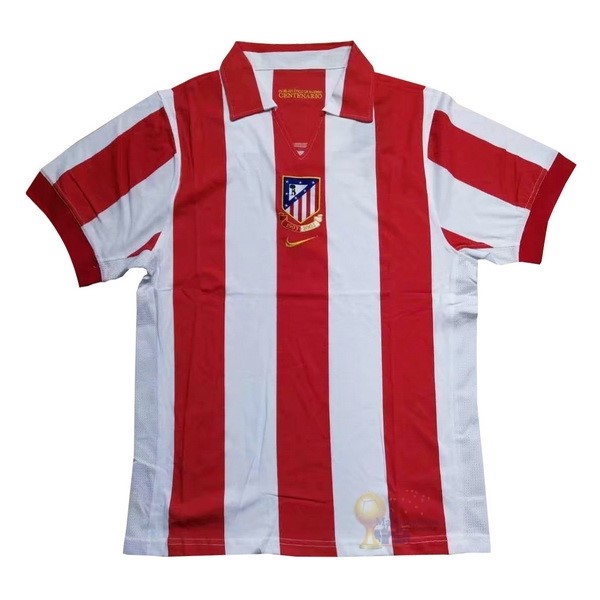 Calcio Maglie Home Maglia Atlético Madrid Stile rétro 1903 2003 Rosso